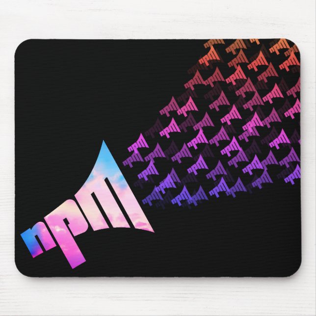 Colorful NPM Mouse Pad (Front)