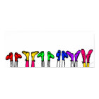 Colorful Old Fashioned Shoes Drawing