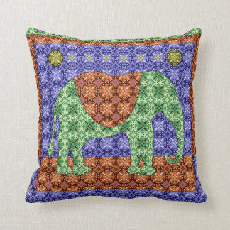 Tribal Elephant Pillows - Tribal Elephant Throw Pillows Zazzle