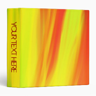 COLORFUL PAINT RAINBOW ART BINDER