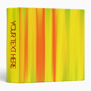COLORFUL PAINT RAINBOW BINDER