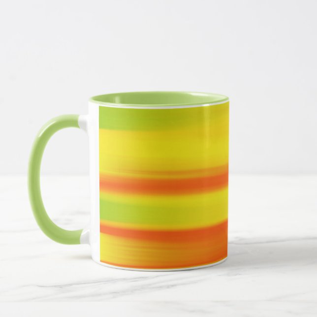 COLORFUL PAINT RAINBOW MUG (Left)