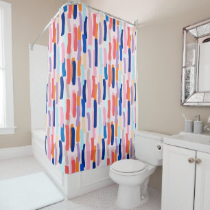 Colorful Paintbrush Stroke Pattern