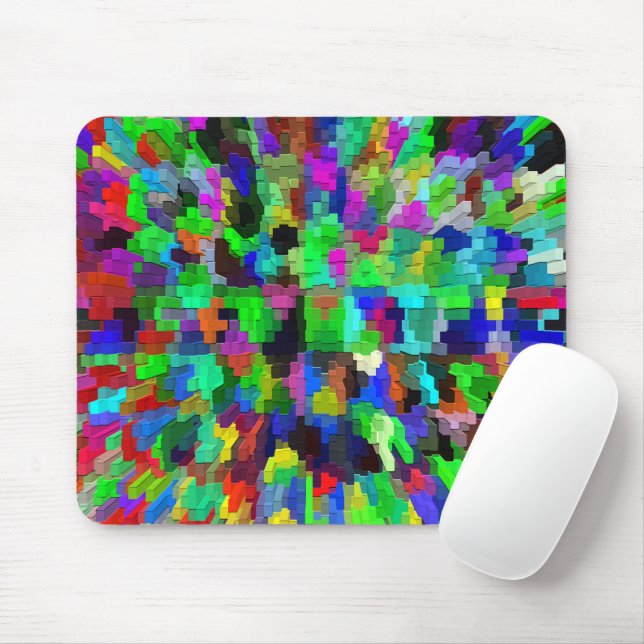 Colorful Partyin'....... Mouse Pad (With Mouse)