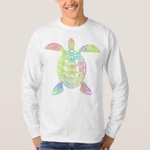 Colorful pastel rainbow sea turtle T-Shirt