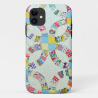 Colorful patchwork quilt
