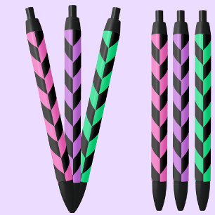 Colorful Pattern                  Black Ink Pen