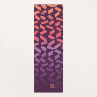 colorful patterns custom yoga mat