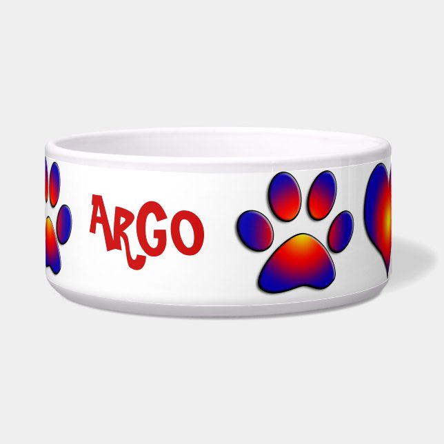 COLORFUL PAWS AND HEARTS (Front)