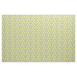 Colorful Peace Sign custom fabric