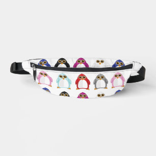 Colorful Penguin Pattern – Cute Rainbow Animal Fanny Pack