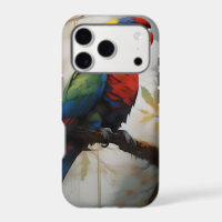 Colorful Perch: A Rainbow Lorikeet in the Tree