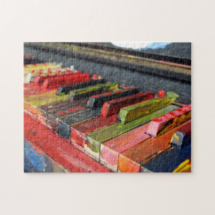 COLORFUL PIANO JIGSAW PUZZLE
