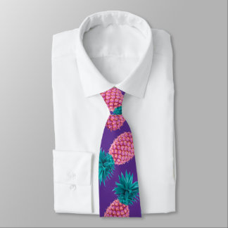Colorful Pineapples Tie