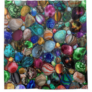 Colorful Polished Stones 