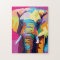 Colorful Pop Art Elephant Portrait