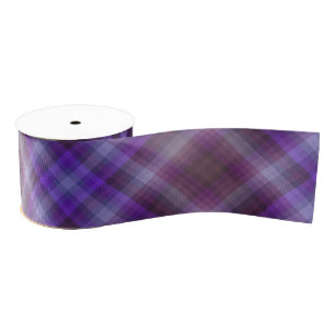 Colorful Pretty Purple Colors Of The Year Grosgrain Ribbon