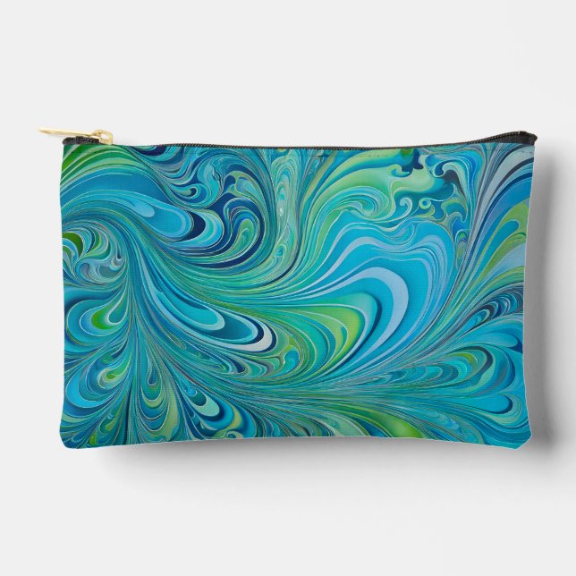 Colorful Psychedelia Airbrush Art Accessory Bag (Front)