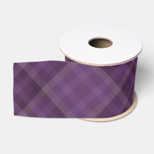 Colorful Purple Tone Colors Of The Year Stripes Grosgrain Ribbon