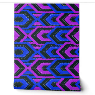 Colorful Quantum Geometric Pattern Wallpaper