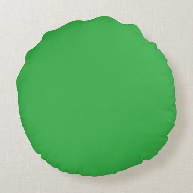 Colorful Radial Burst Round Pillow (Back)