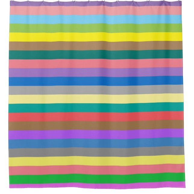 Colorful rainbow stripes pattern (Front)