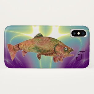 COLORFUL RAINBOW TROUT Monogram Case-Mate iPhone Case