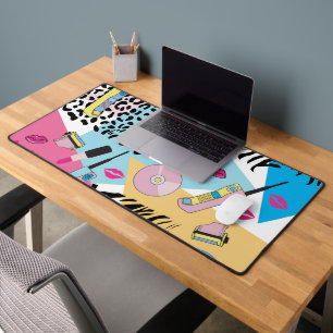 Colorful Retro 1990's Nineties Motif