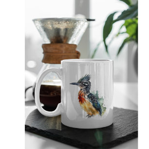 Colorful Roadrunner in water color Coffee Mug
