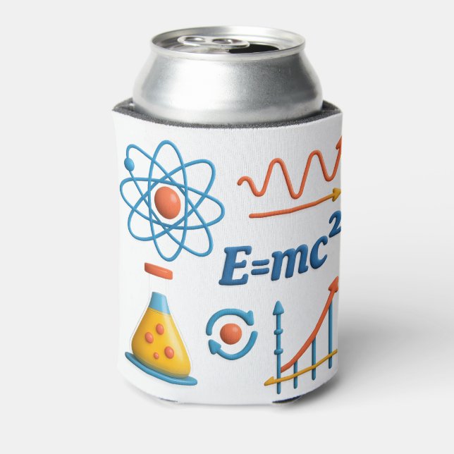 Colorful Science and Physics Can Cooler (Can Back)