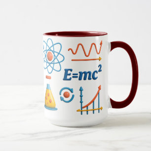 Colorful Science and Physics Ceramic Mug