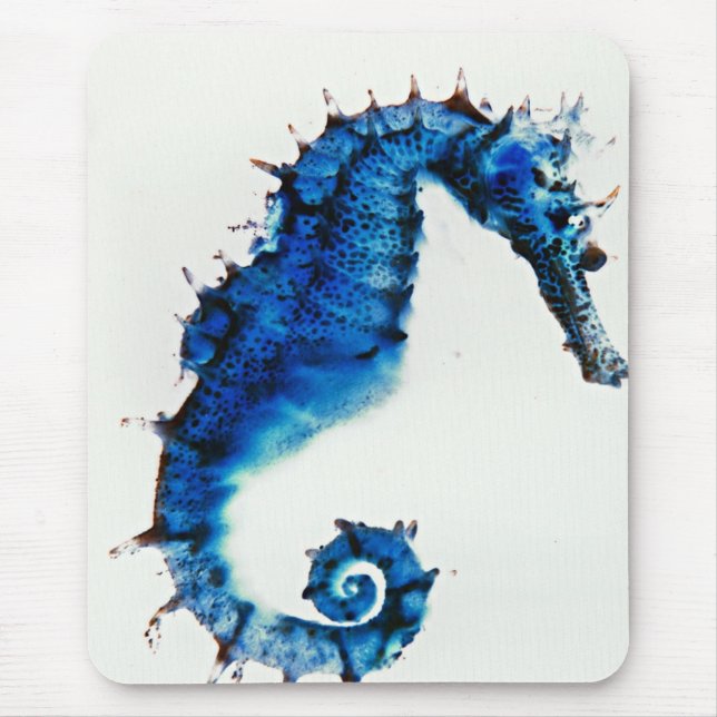 Colorful Seahorses Mouse Pad (Front)
