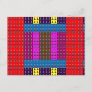 COLORFUL ShivaLinka Art Mandala Ideal GIFT occasio Postcard