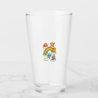 Colorful Sloths With A Rainbow Kawaii Sloth T-Shir Glass