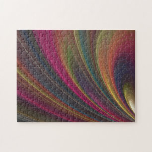 Colorful Soft Sand Waves Jigsaw Puzzle