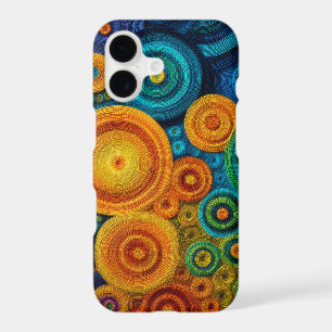 Colorful Spiral Abstract Pattern Geometric Swirl