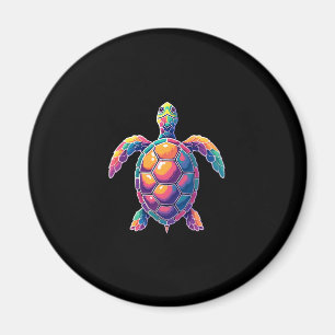 Colorful Splash Eastern Box Turtle (2) Magnet