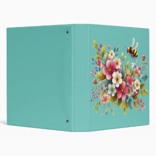 Colorful, Spring/Floral bee Binder