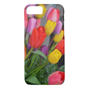 Colorful spring tulips Case-Mate iPhone case
