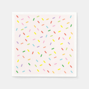 Colorful Sprinkles Paper Napkins