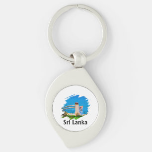 Colorful Sri lankan Keychain