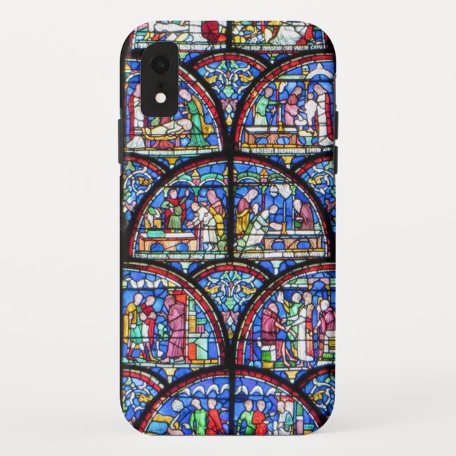 Colorful Stained Glass Phone Case (Back)