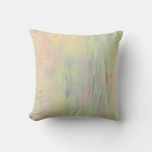 Colorful Stained Glass Throw Pillow