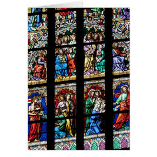 Colorful Stained Glass Window 1/3