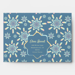 Colorful Star Theme Envelope