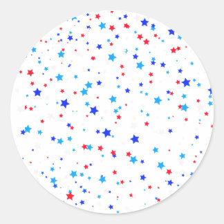 Colorful Stars autocollant