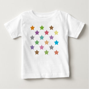 Colorful stars pattern baby T-Shirt