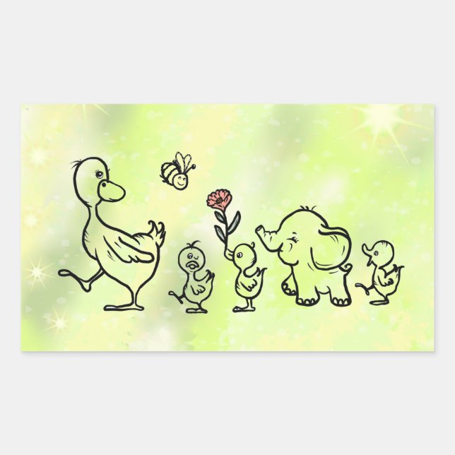 colorful sticker (Front)