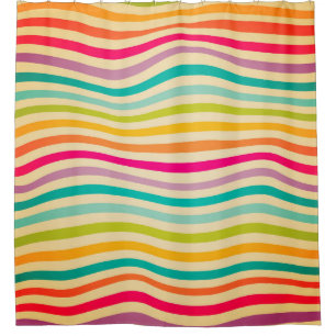 Colorful Striped Seamless Pattern. illustration. b