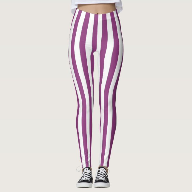 COLORFUL STRIPES LEGGINGS (Front)
